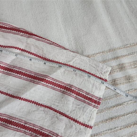 Francesca's Blue Rain Claire Striped Blouse small - Picture 9 of 11